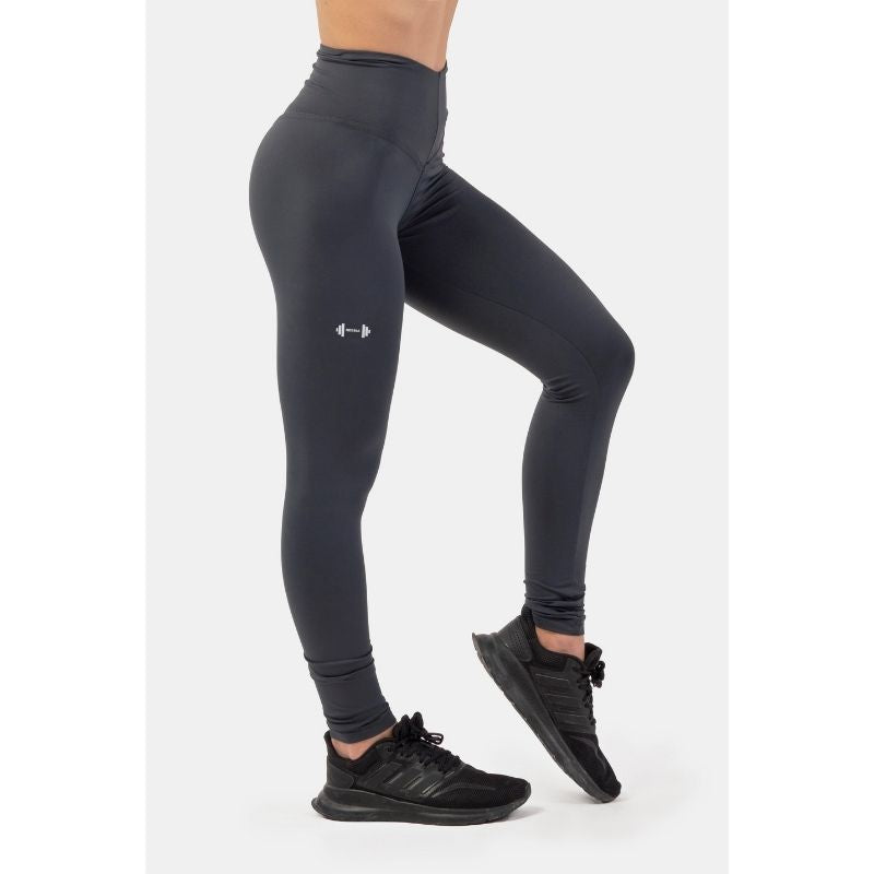 Classic High-Waist Performance Leggings 403 gray-Naisten trikoot ja leggingsit-Nebbia-XS-Aminopörssi