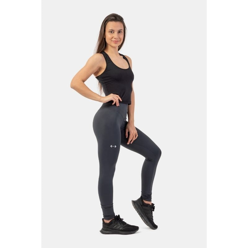 Classic High-Waist Performance Leggings 403 gray-Naisten trikoot ja leggingsit-Nebbia-XS-Aminopörssi