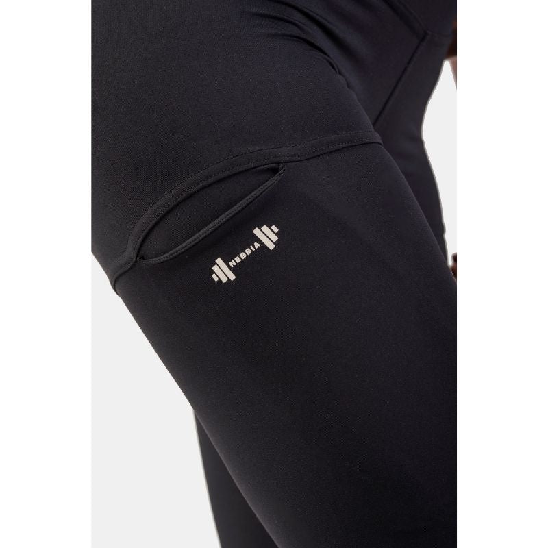 Leggings V-Pocket 402 black-Naisten trikoot ja leggingsit-Nebbia-XS-Aminopörssi