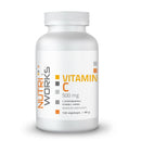 Vitamin C 500 mg, 120 vegekaps. 98 g-C-vitamiini-Nutri Works-Aminopörssi