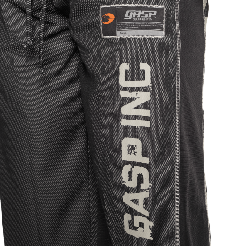 No.1 Mesh pant Black-Miesten housut-GASP-S-Aminopörssi