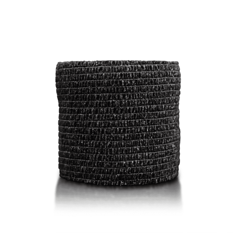 WRAP TAPE 5CM X3, Black-Teippi-Rehband-Aminopörssi