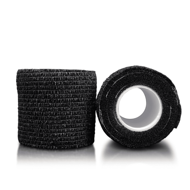 WRAP TAPE 5CM X3, Black-Teippi-Rehband-Aminopörssi