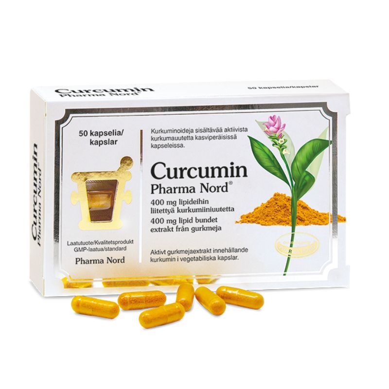 Curcumin, 50 kaps.-Kurkumiini-Pharma Nord-Aminopörssi