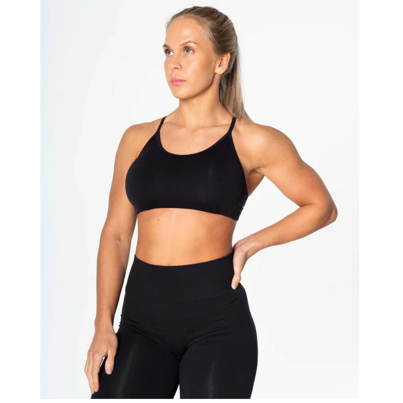 Prime Seamless Top Black-Naisten urheiluliivit-Relode-XS-Aminopörssi