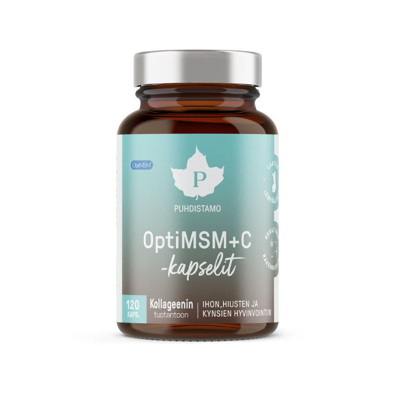 OptiMSM+C, 120 kaps.-MSM-Puhdistamo-Aminopörssi