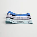 Cloth resistance bands, Sininen (3 kpl)-Vastusnauha-Picsil-Sininen-Aminopörssi
