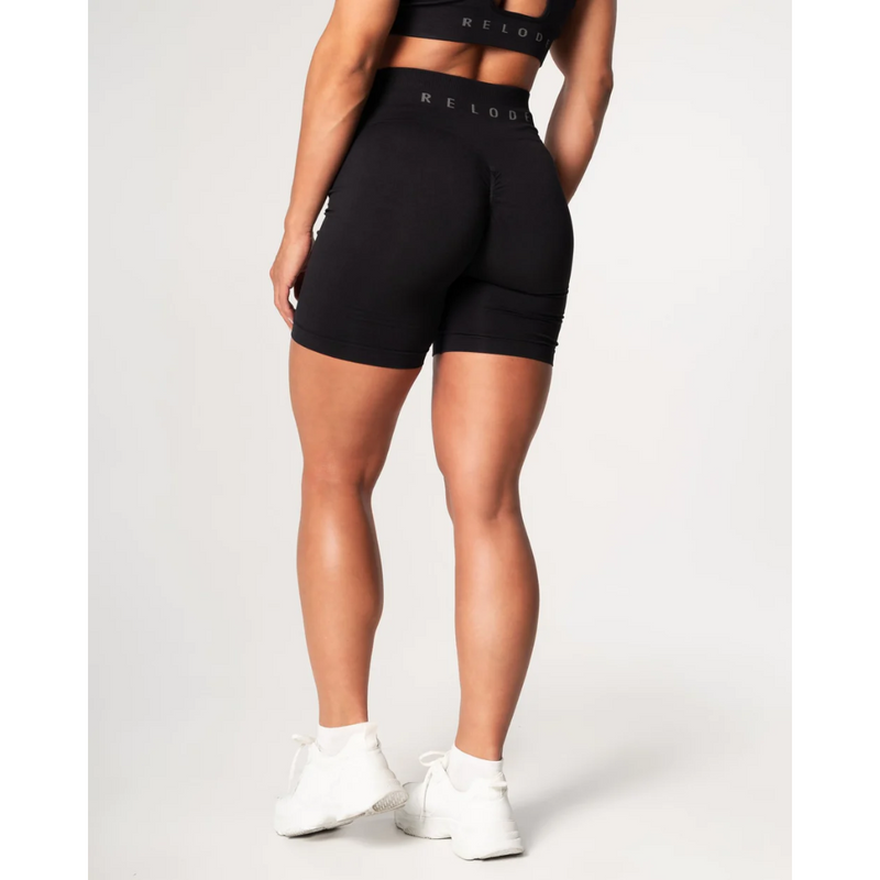 Prime Scrunch Shorts, Black-Naisten shortsit-Relode-XS-Aminopörssi