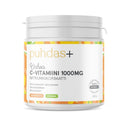 Vahva C-vitamiini 1000 mg, 200 g-C-vitamiini-Puhdas+-Aminopörssi