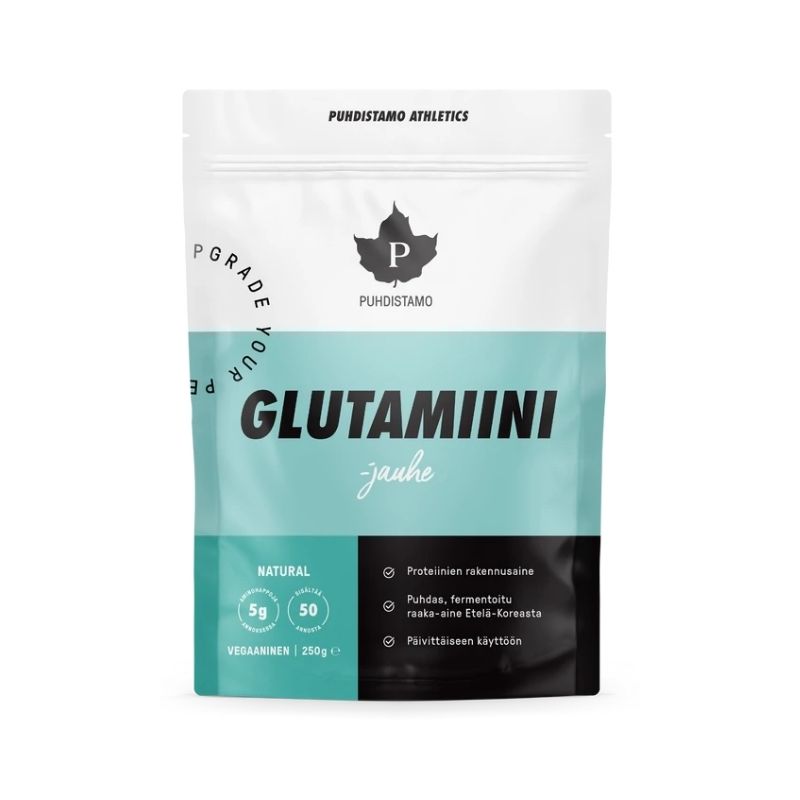 Glutamiini, 250 g-Kreatiini-Puhdistamo-Aminopörssi