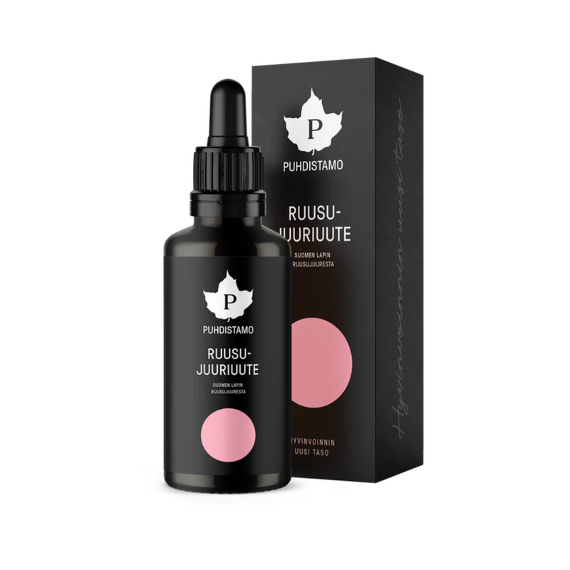 Ruusujuuriuute, 50 ml-Ruusujuuri-Puhdistamo-Aminopörssi