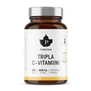Tripla C-vitamiini, 120 kaps.-C-vitamiini-Puhdistamo-Aminopörssi