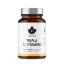 Tripla C-vitamiini, 60 kaps.-C-vitamiini-Puhdistamo-Aminopörssi