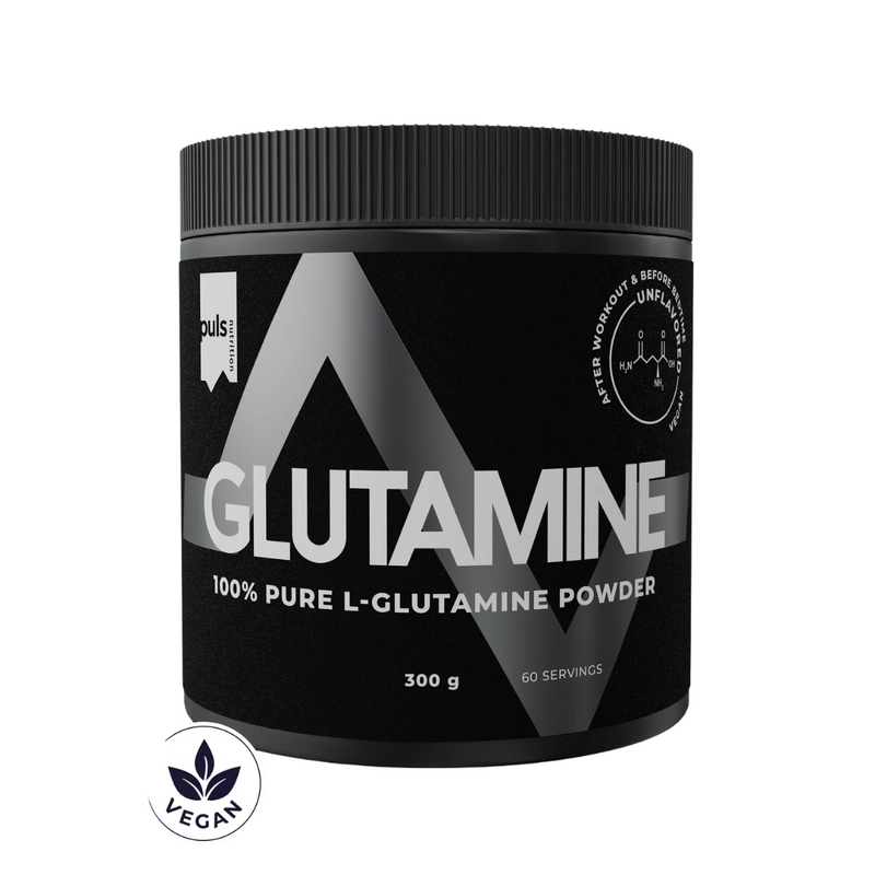 Glutamine, 300g-L-Glutamiini-PULS-Aminopörssi