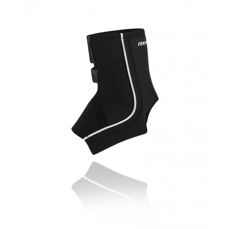 QD Ankle Support 5mm, Black 1kpl-Nilkkatuki-Rehband-S-Aminopörssi