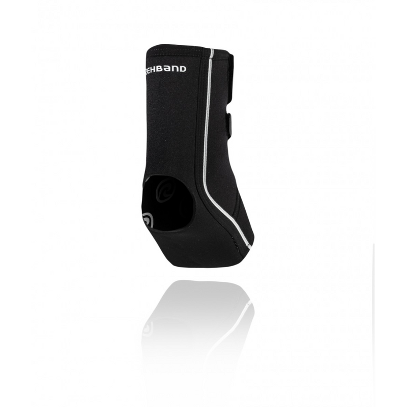 QD Ankle Support 5mm, Black 1kpl-Nilkkatuki-Rehband-S-Aminopörssi