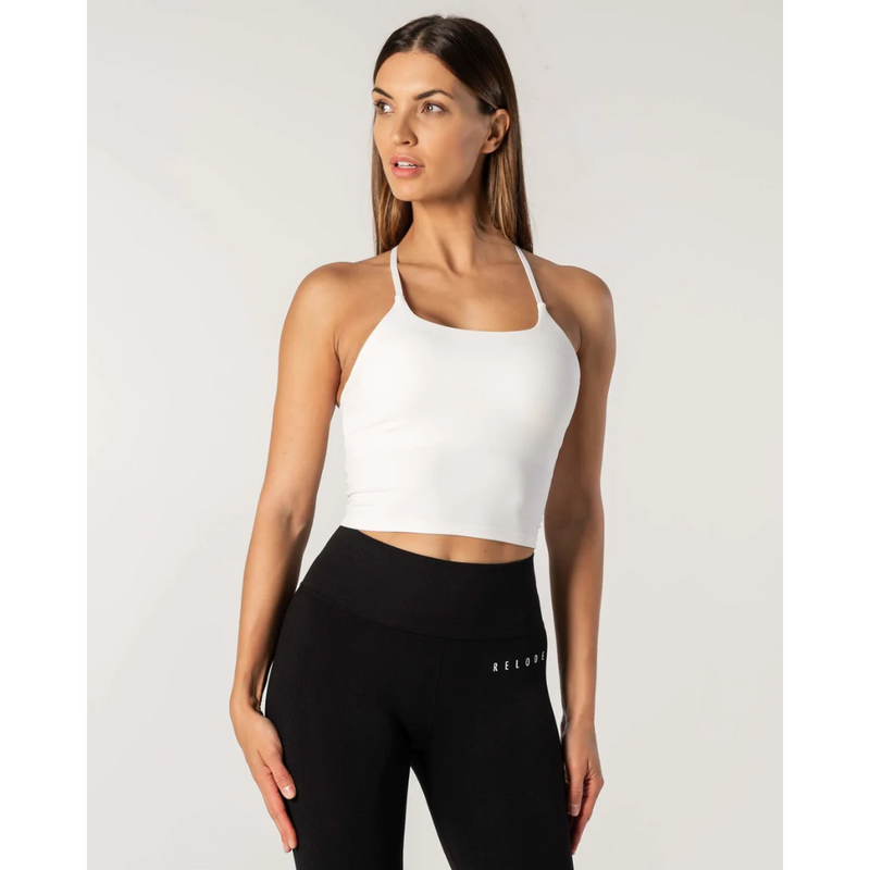 Core Singlet Top, White-Naisten lyhythihaiset ja topit-Relode-XS-Aminopörssi