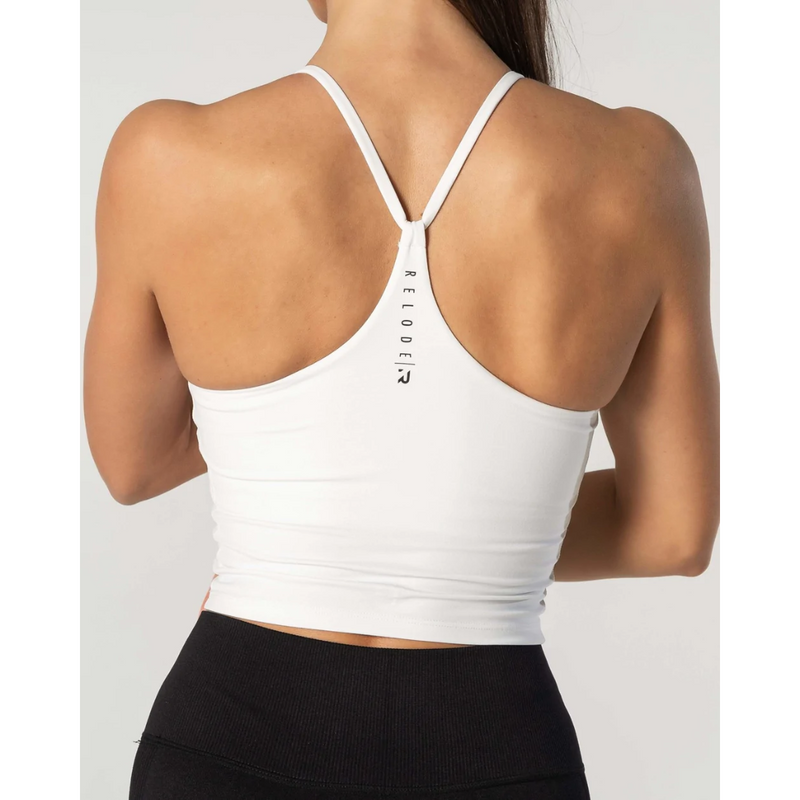 Core Singlet Top, White-Naisten lyhythihaiset ja topit-Relode-XS-Aminopörssi