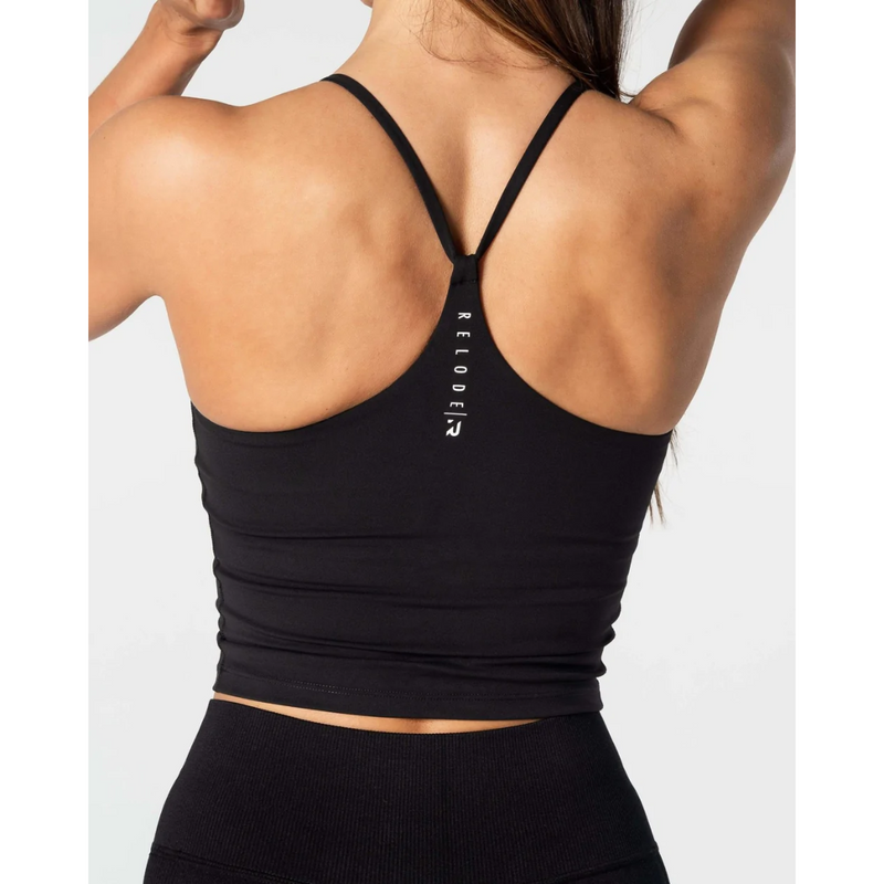 Core Singlet Top, Black-Naisten lyhythihaiset ja topit-Relode-XS-Aminopörssi