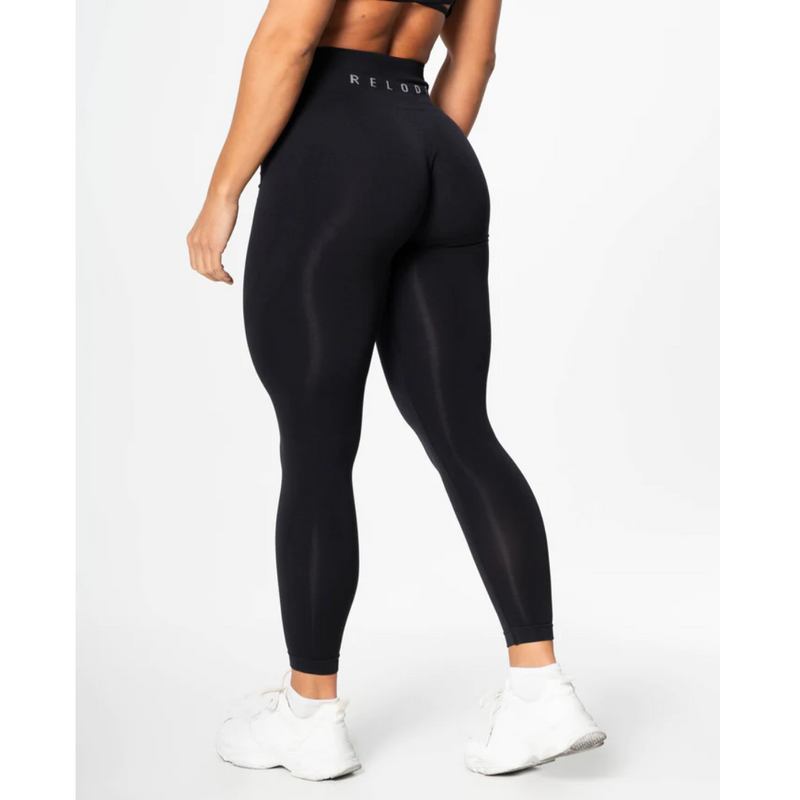 Prime Seamless Tights, Black-Naisten trikoot ja leggingsit-Relode-XS-Aminopörssi