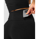 Ribbed Define Seamless Pocket Shorts Black-Naisten shortsit-ICANIWILL-XS-Aminopörssi