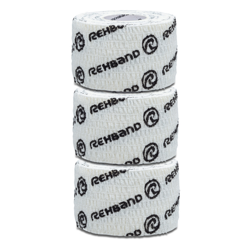 RX Athletic Power-Wrap 38mm x 4,5m White-Teippi-Rehband-Aminopörssi