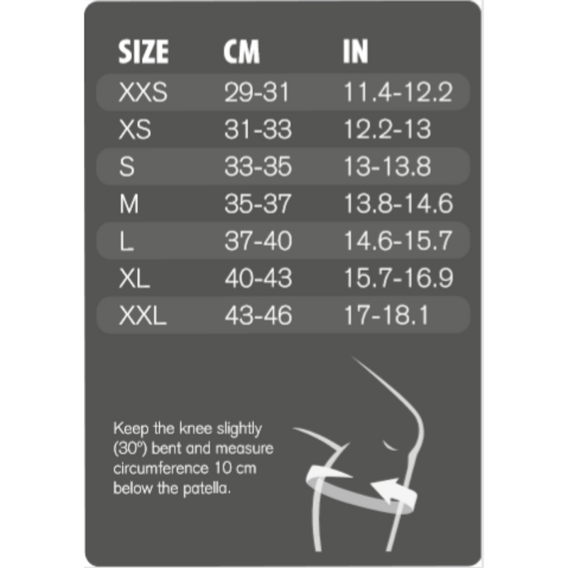 Rx Knee Sleeve 3 mm Black-Polvituki-Rehband-S-Aminopörssi