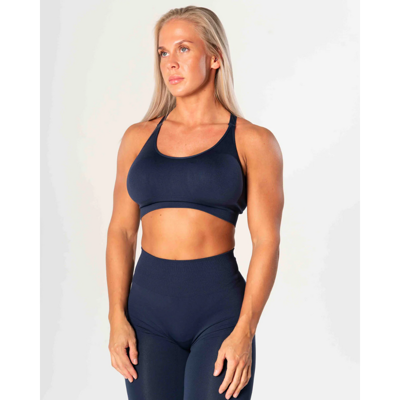 Prime Scrunch Top, blue-Naisten urheiluliivit-Relode-XS-Aminopörssi