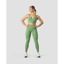Ribbed Define Seamless Pocket Tights Light Green-Naisten trikoot ja leggingsit-ICANIWILL-XS-Aminopörssi