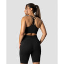 Ribbed Define Seamless Sports Bra Black-Naisten urheiluliivit-ICANIWILL-XS-Aminopörssi