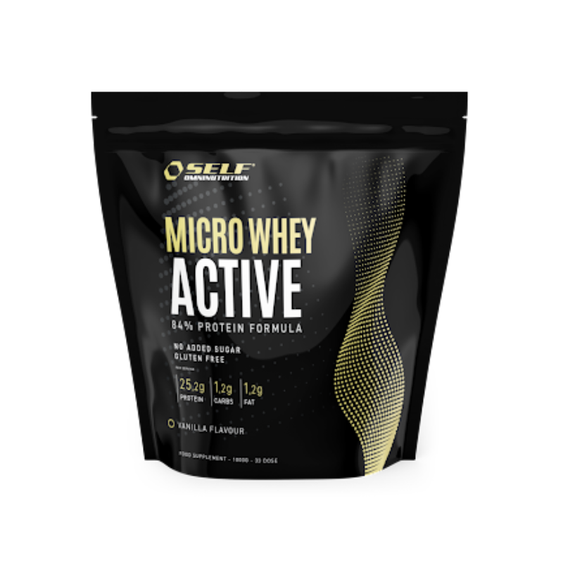 Micro Whey Active, 1kg-Heraisolaatti-SELF omninutrition-Vanilla-Aminopörssi