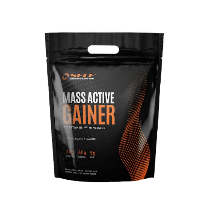 Mass Active Gainer, 2 kg-Massanlisäys-SELF omninutrition-Chocolate Hazelnut-Aminopörssi