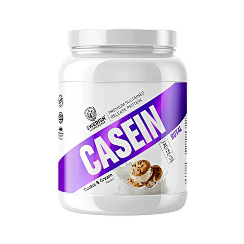 Slow Casein, 900g-Kaseiini-Swedish Supplements-Cookies and Cream-Aminopörssi