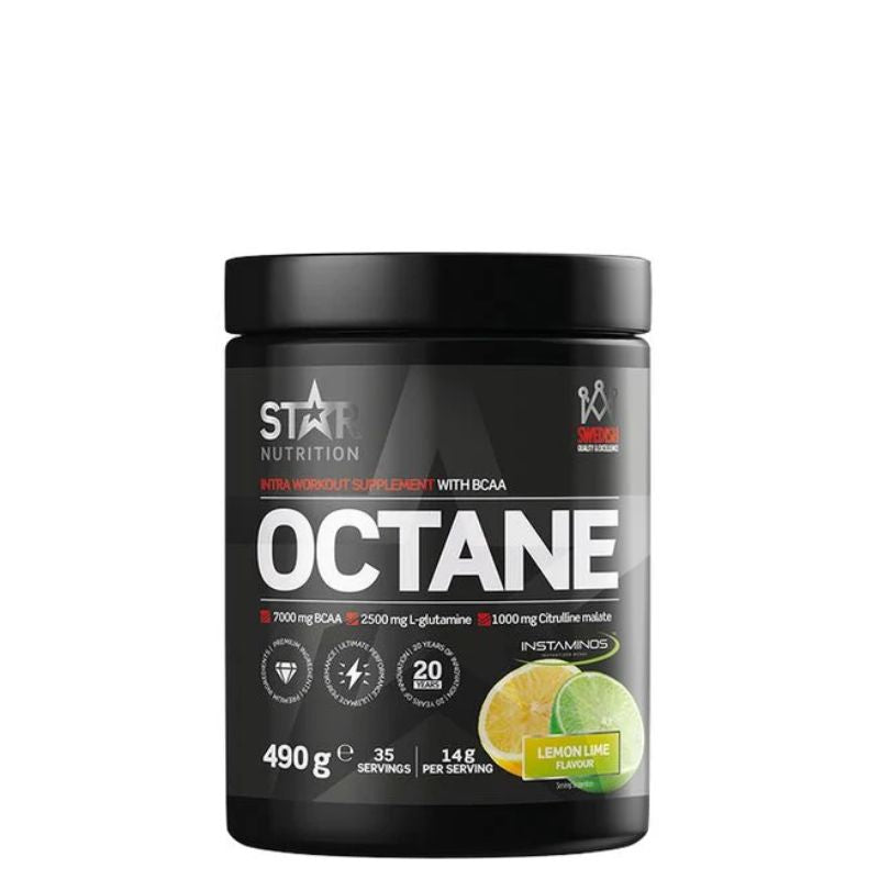 Octane, 490g-Intra Workout-Star Nutrition-Lemon Lime Sour-Aminopörssi