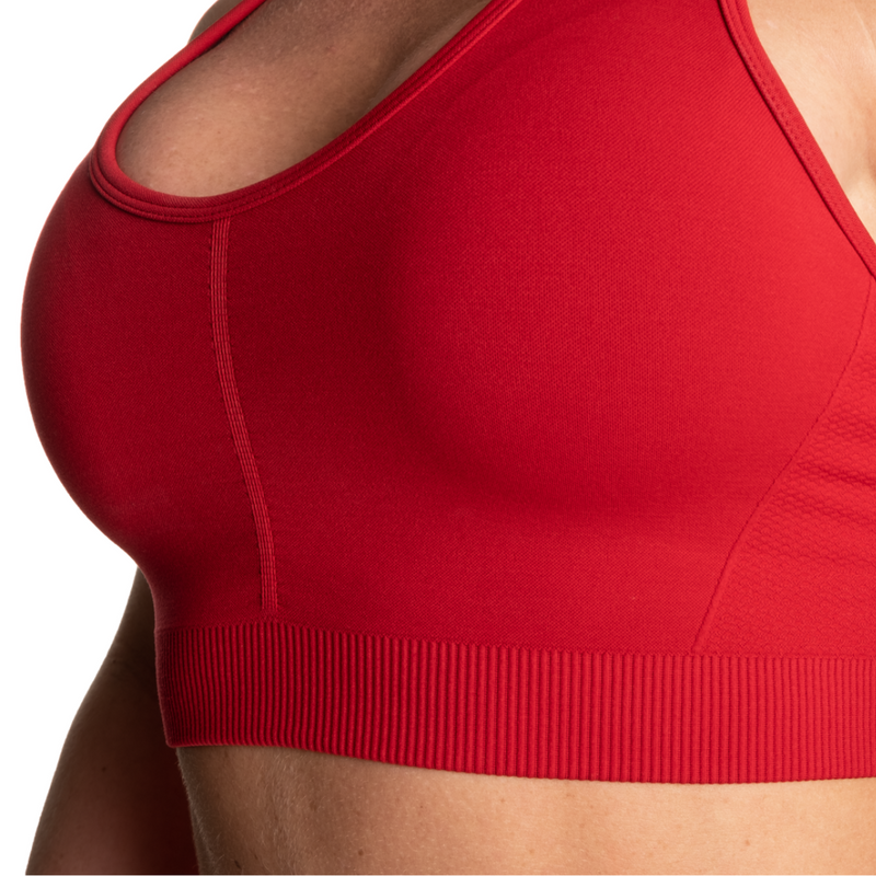 Scrunch Sports Bra, Red-Naisten urheiluliivit-Better Bodies-XS-Aminopörssi