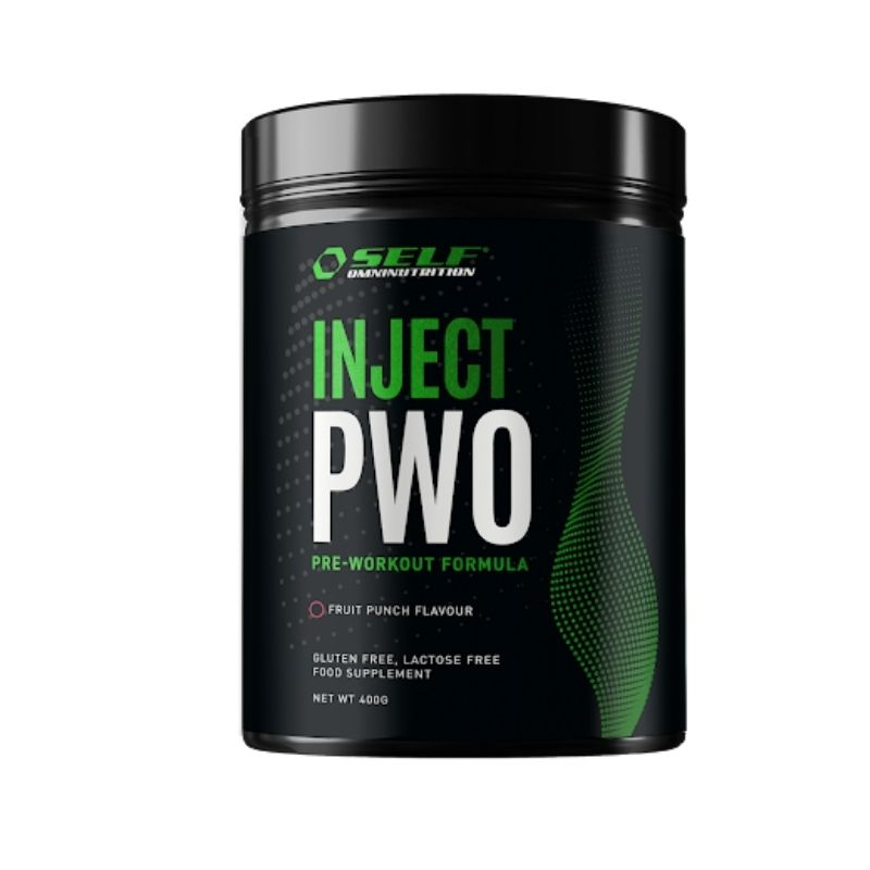 Inject Pre Workout Premium, 400 g-Pre-Workout-SELF omninutrition-Fruit Punch-Aminopörssi