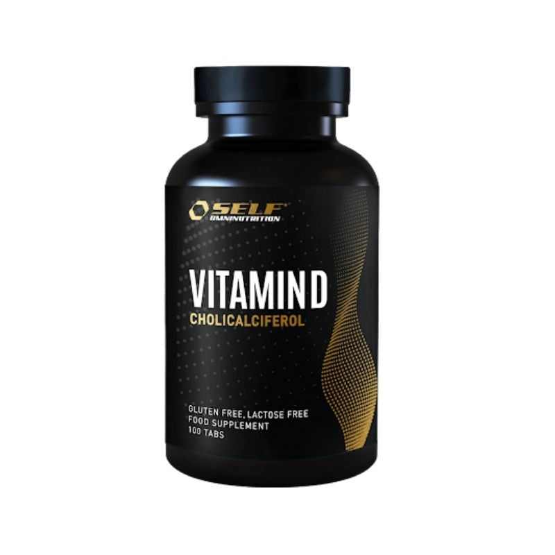 Vitamin D 50ug, 100 tabl.-D-vitamiini-SELF omninutrition-Aminopörssi