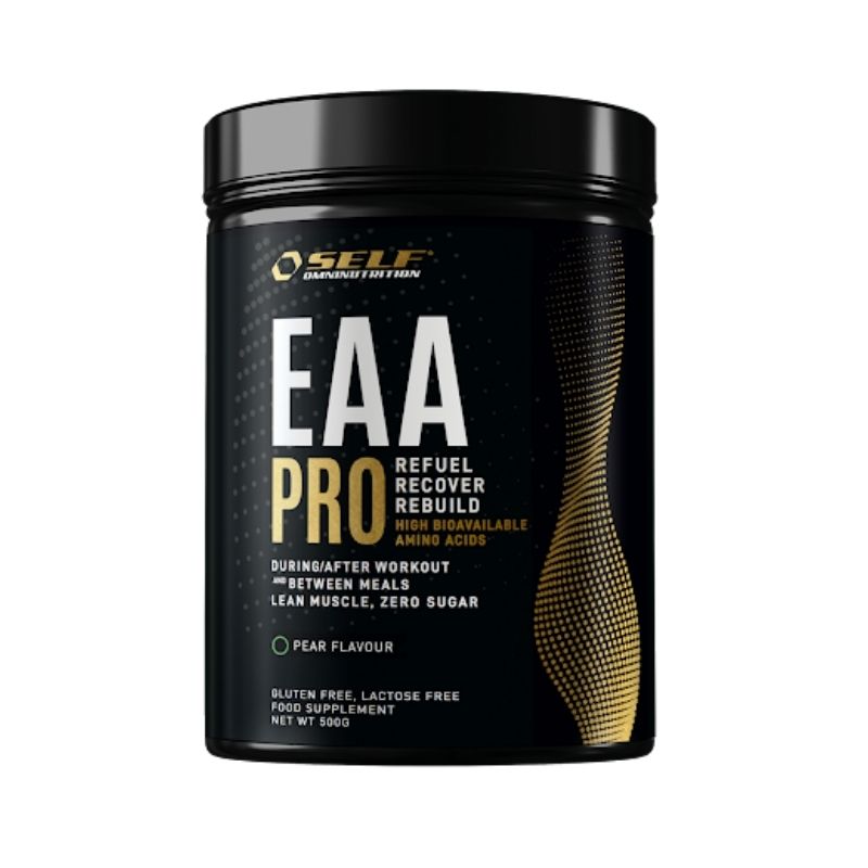 EAA Pro, 500 g-EAA-aminohappo-SELF omninutrition-Päärynä-Aminopörssi