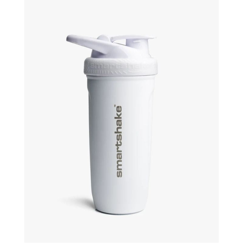 REFORCE 900ml, White-Teräspullo-SmartShake-Aminopörssi