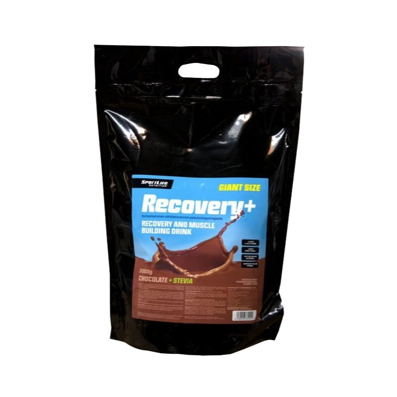 Recovery+, 3 kg-Palautusjuoma-SportLife Nutrition-Chocolate-Aminopörssi