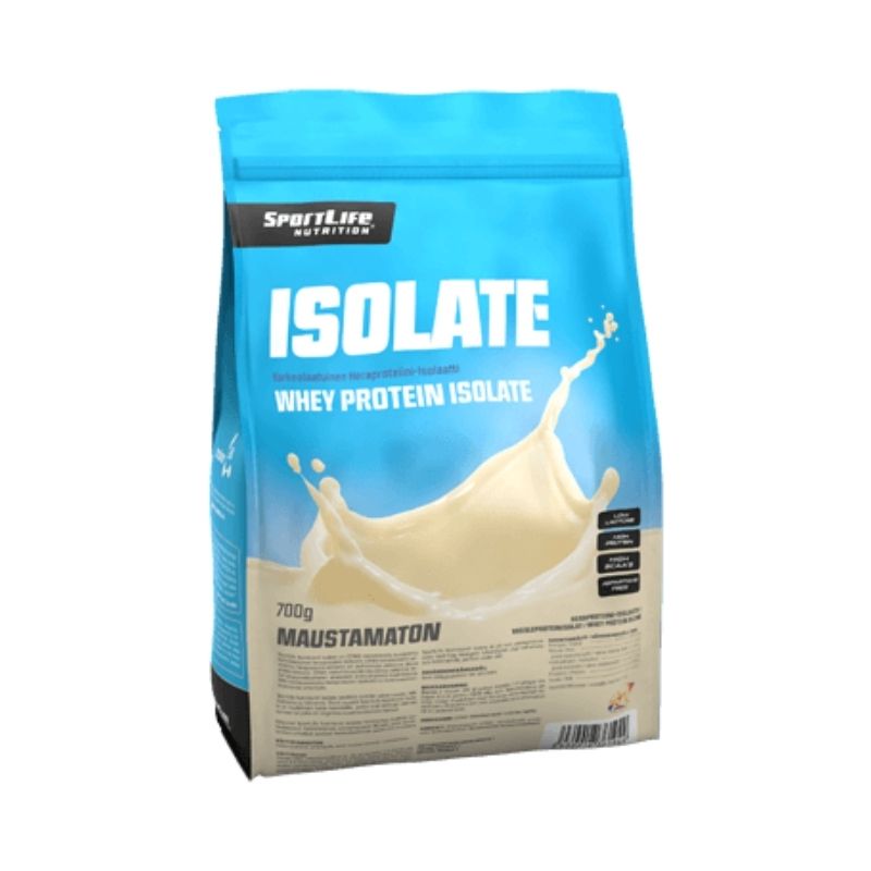 Isolate, 700 g-Heraisolaatti-SportLife Nutrition-Maustamaton-Aminopörssi