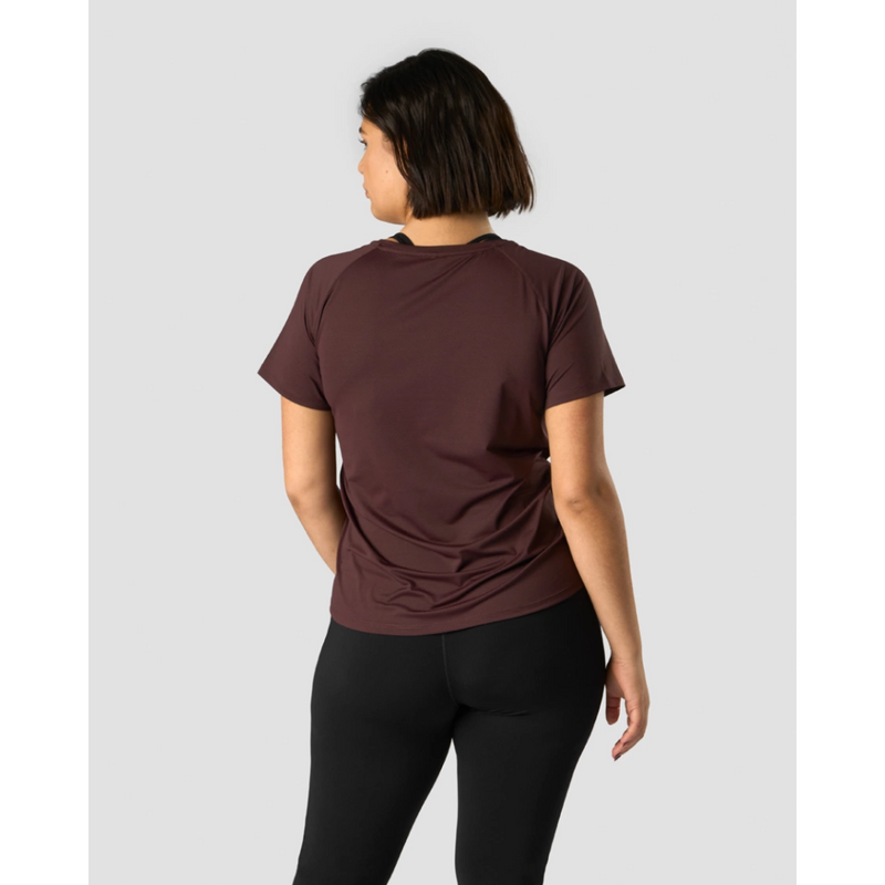 Stride T-shirt Wmn Burgundy-Naisten lyhythihaiset ja topit-ICANIWILL-XS-Aminopörssi