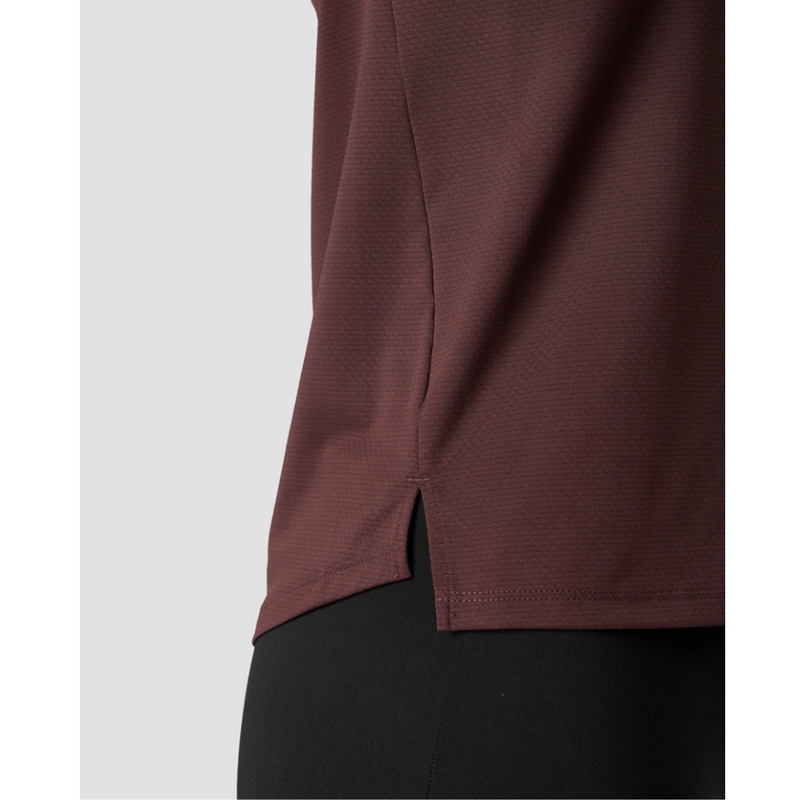 Stride T-shirt Wmn Burgundy-Naisten lyhythihaiset ja topit-ICANIWILL-XS-Aminopörssi