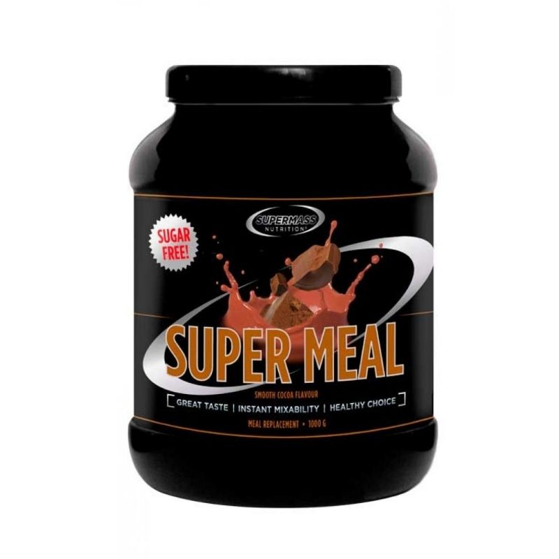 Super Meal, 1 kg-Ateriankorvike-Supermass Nutrition-Smooth Cocoa-Aminopörssi