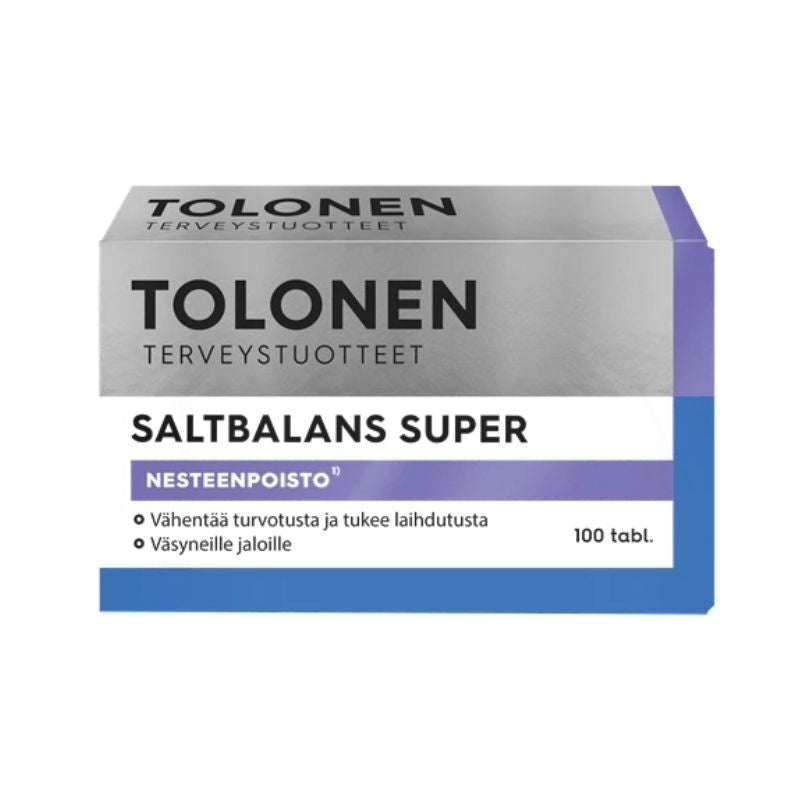 SaltBalans Super, 100 tabl.-Nesteenpoisto-Tri Tolonen-Aminopörssi