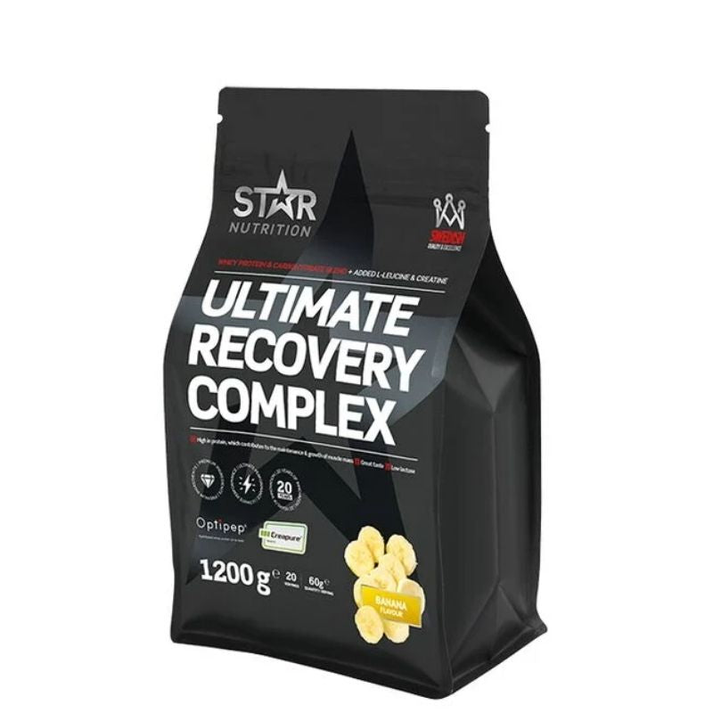 Ultimate Recovery Complex 1,2 kg-Palautusjuoma-Star Nutrition-Banana-Aminopörssi