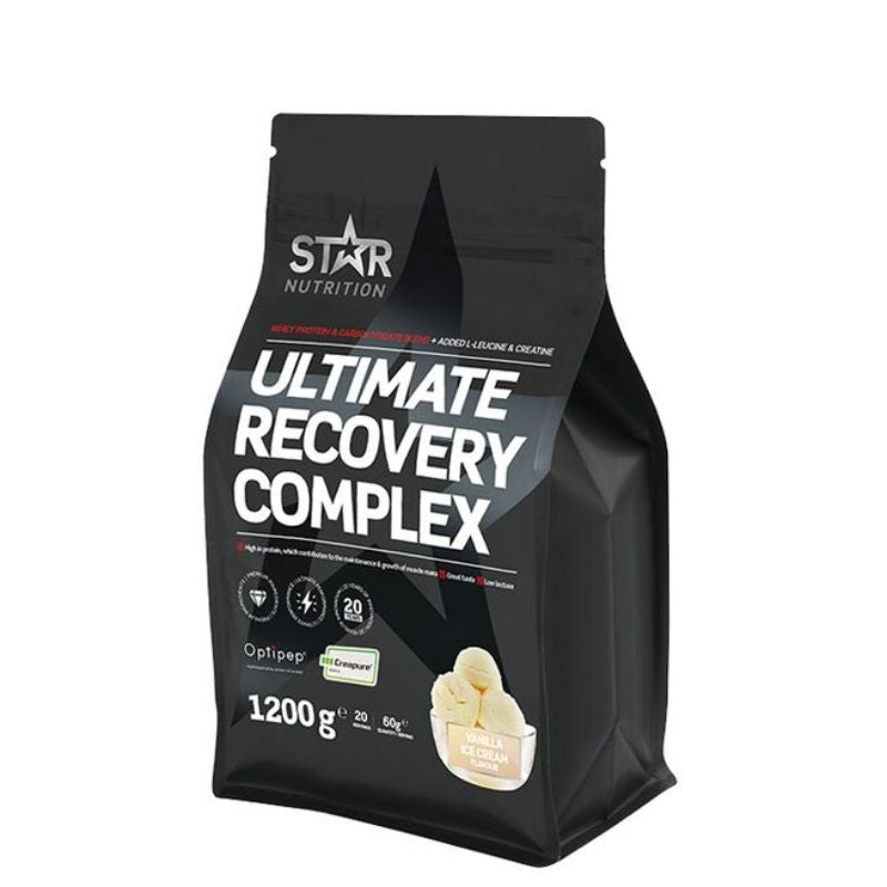 Ultimate Recovery Complex 1,2 kg-Palautusjuoma-Star Nutrition-Vanilla Ice Cream-Aminopörssi