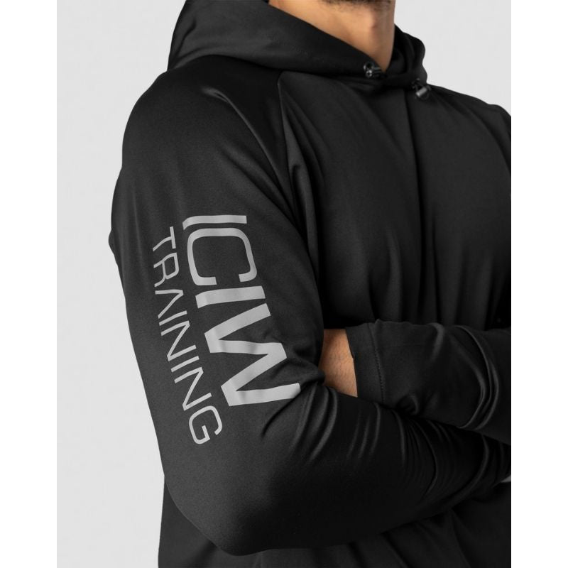Ultimate Training Hoodie Black-Miesten vetoketjullinen paita-ICANIWILL-M-Aminopörssi