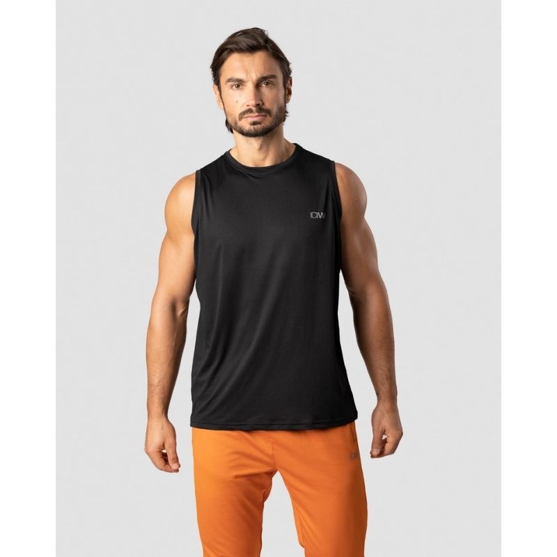 Ultimate Training Tank Black-Miesten hihaton-ICANIWILL-S-Aminopörssi