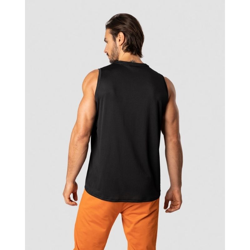 Ultimate Training Tank Black-Miesten hihaton-ICANIWILL-S-Aminopörssi